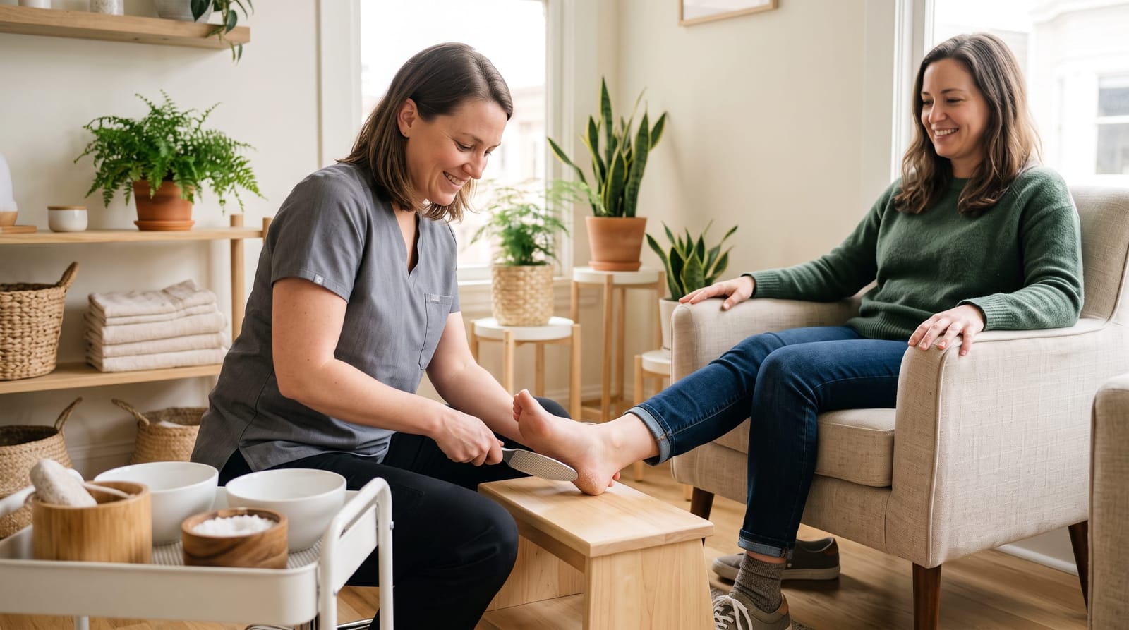 How to Treat Cracked Heels: Professional Callus Treatment vs. DIY